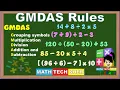 GMDAS Rules Order of Operations Simplified TAGALOG