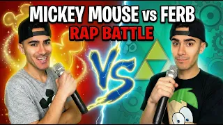 Mickey Mouse VS Ferb RAP BATTLE!