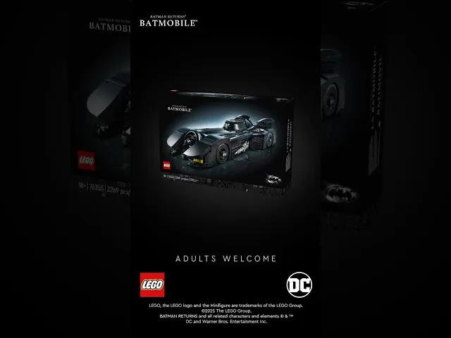 LEGO DC Batman: Batman Returns Batmobile | LEGO Certified Stores Australia & New Zealand