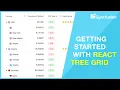 Create a React TreeGrid Component in 6 Minutes