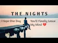 Download Lagu I Hope One Day You'll Finally Leave My Mind 💔 Lyrical Video🌸
