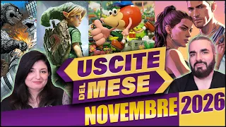 INCREDIBILE MA... CI SIAMO! Uscite Novembre 2026