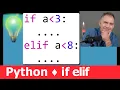 Python Conditions IF ELIF ELSE Course Detailed example Mistakes to avoid