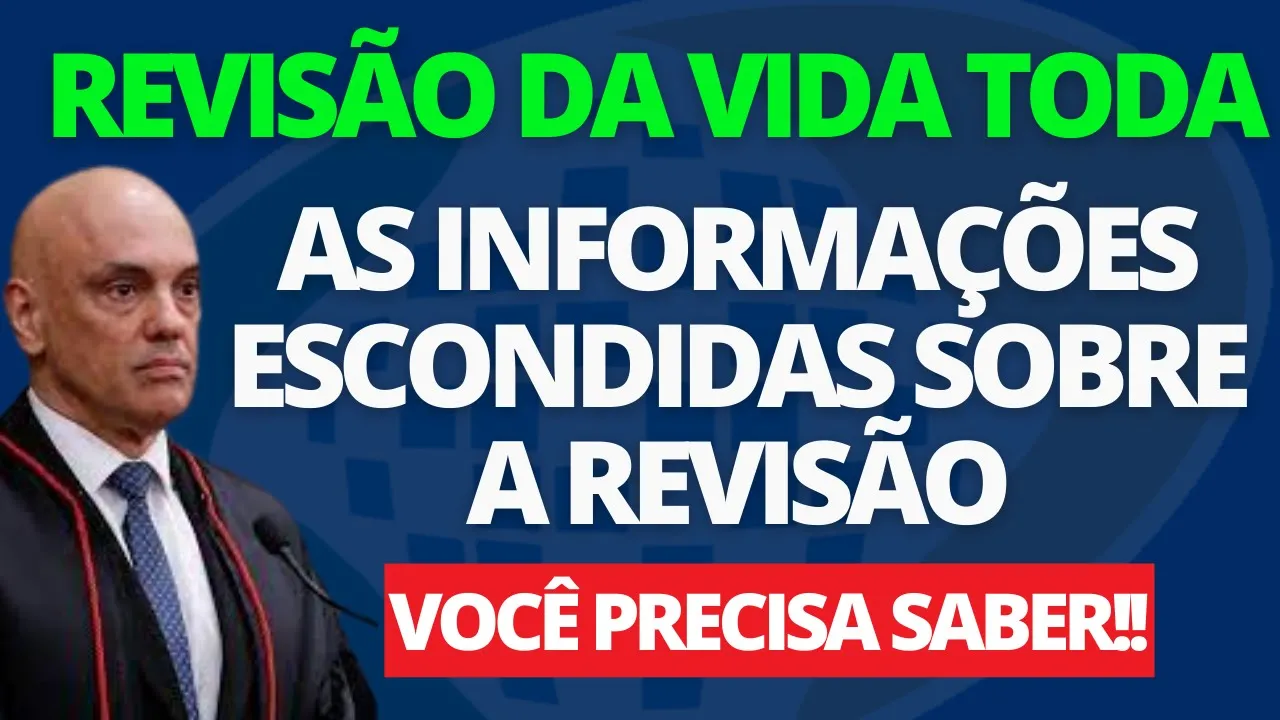REVISÃO DA VIDA TODA VAI SAIR EM 2023? AS INFORMAÇÕES QUE VOCÊ PRECISA SABER PRA NÃO SER ENGANADO