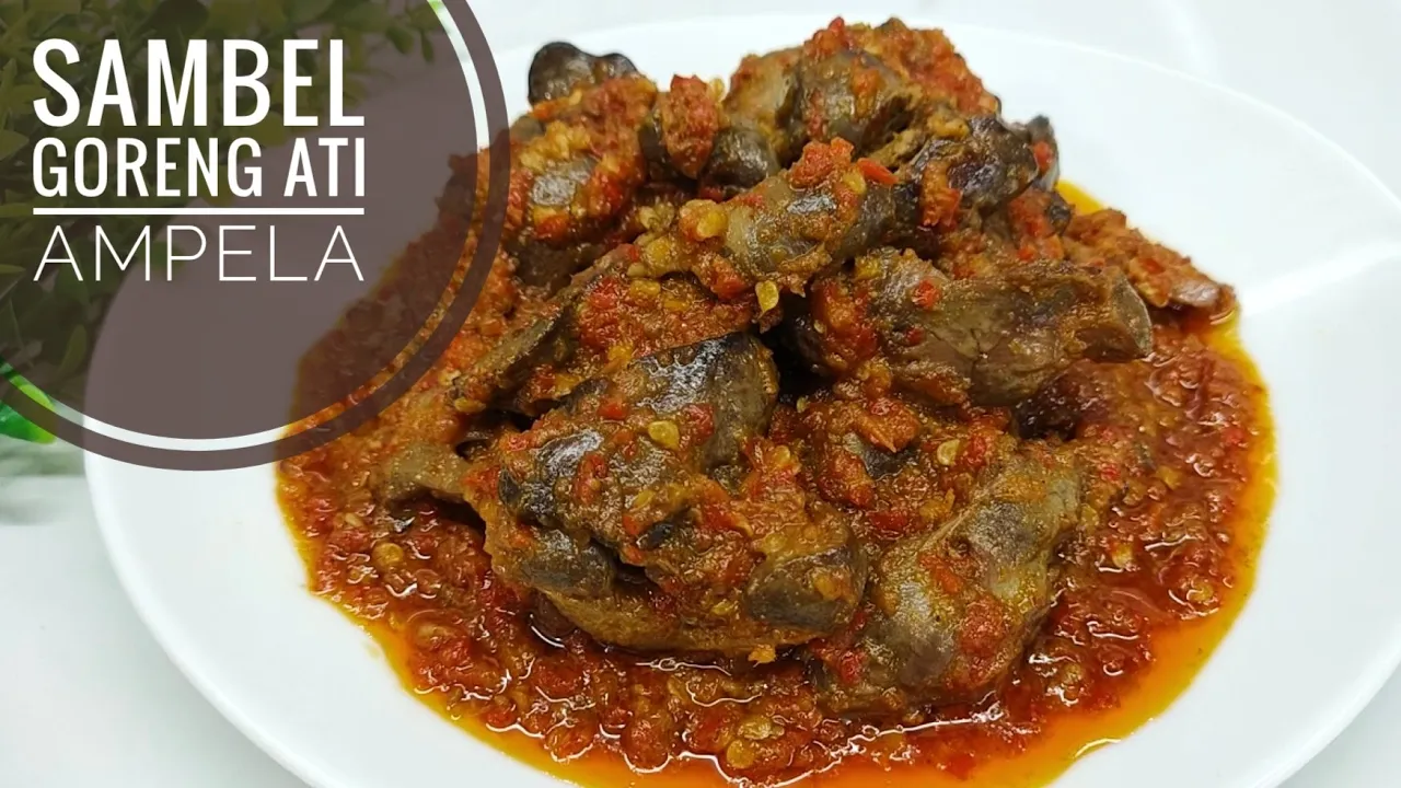 RESEP KENTANG BALADO ATI AMPELA DAN CARA MENGHILANGKAN BAU AMISNYA. 