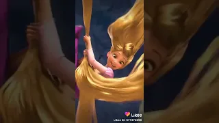 فيديو ربانزل مع نشيد حلمي تحطم واختفى روعة 