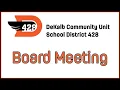 DeKalb CUSD 428 Board Meeting 2026