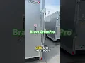 Bravo GreenPro Enclosed Trailer - AMAZING