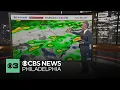 Tracking strong storms that could bring flood risk to Philadelphia region Thursday