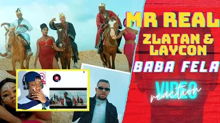 mr real baba fela remix official video ft zlatan laycon reaction