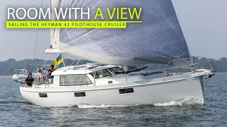 Heyman 42PPH – sailing this handsome new decksaloon cruiser packed with ideas and space…