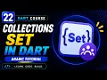 Collections Set in Dart Arabic Tutorial