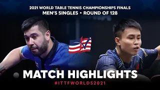 niagol stoyanov vs zhou qihao 2021 world table tennis championships finals ms r128