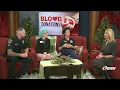 Topeka Police Kansas C O P S set Blue Blood Drive