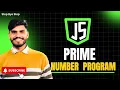 Prime Number Program Using JavaScript Step By Step