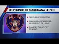 Police seize 83 pounds of weed other drugs at Texarkana home after overdose investigation