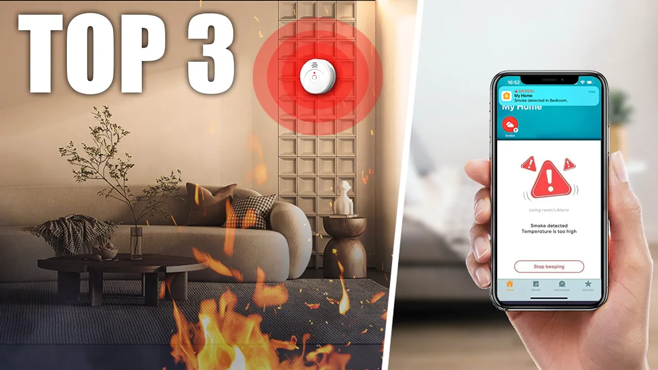 Top 3 des détecteurs de fumée connectés