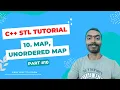 Map and Unordered Map Container C STL Playlist Competitive Programming