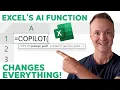 Excel s NEW AI Function A Beginner s Guide to COPILOT