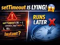 Why setTimeout 0 Doesn t Run Immediately JavaScript Event Loop Explained