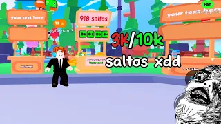 ¡💸🔴 SALTANDO HASTA 10K VECES Y DONANDO ROBUX (MAXIMO 2) 🔴💸!