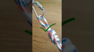 DON T Be Like 90 Of People Which Knot Will Securely Attach To The Carabiner 