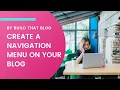 How to Create a Navigation Menu on Your WordPress Blog