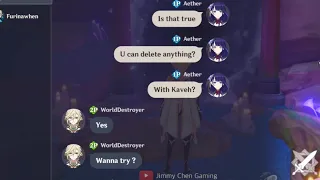 Brooo I encountered Kaveh World Destroyer in random co-op