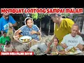 LEMBUR MEMBUAT LONTONG SAMPEK MALAM‼️PANEN SAYUR,TIMUN LANGSUNG MEMBUAT RUJAK  LONTONG~SUAMI SUKA 👍