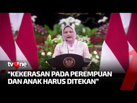 Peringati Hari Ibu, Iriana Jokowi: Tekan Angka Kekerasan Terhadap Perempuan dan Anak!