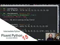 Intermediate Python Fluent Python 15