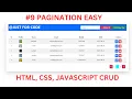 Part-3 PAGINATION PAGINATION IN JAVASCRIPT HTML CSS JS PAGINATION JAVASCRIPT PAGINATION