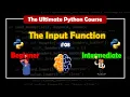 The Input function The Ultimate Python Course BrainyHub