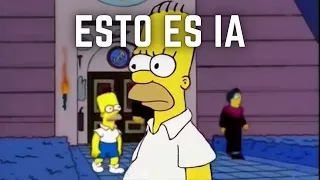 IA ANIMA CAPITULO DE LOS SIMPSONS (EN SERIO ES PEOR DE LO QUE CREES) | LE PEDI A UNA IA QUE ANIME LS