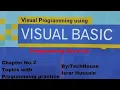 Visual Basic programming Visual Basic 6 0 chapter 2 Complete programming exercise