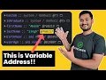 How to See Variable Address in Dev Tools Memory Location