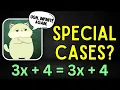 How to Solve Equations with No Solution or Infinitely Many Solutions