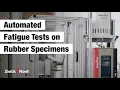 Robotic Testing System roboTest N for Fatigue Tests on Rubber Specimens