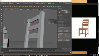 8 of 8 Merging Parts of an Object Together Maya 2017
