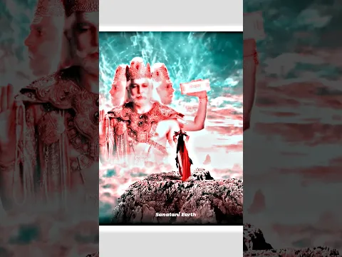 माता आदिशक्ति करेंगी दुर्गमासुर का वध 🌺 हर हर महादेव 🙏🚩#ganpatibappamorya  #mahadev #shorts #ganesh