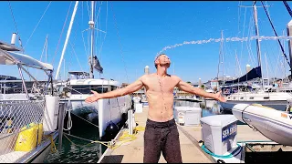 HEAT WAVE! Dock Work in a Toasty 100 Degrees [Making Our Way Ep 24]