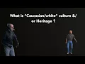 What is indigenous Caucasian