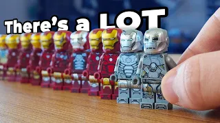 Collecting Every Lego Iron Man Minifig