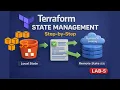 Terraform State Management Explained Local vs Remote State with S3 DynamoDB Locking Lab-5 1