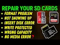 SD Card Format Problem Memory Card Not Formatting How To Fix Sd Card Not Showing On Pc