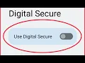 How To Turn Digital Secure