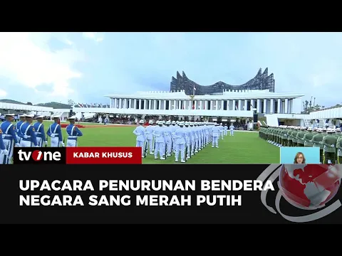 Upacara Penurunan Bendera HUT ke-79 RI