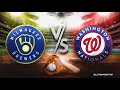 MLB The Show 24 MLB 2024 Season - Milwaukee Brewers @ Washington Nationals