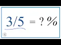 as a Percent