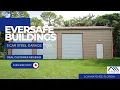 3 Car Steel Garage Building in Loxahatchee Florida-Customer Reviews by Eversafe Buildings